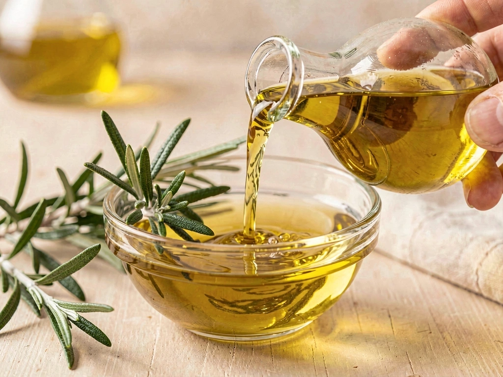 Aceite de oliva y romero